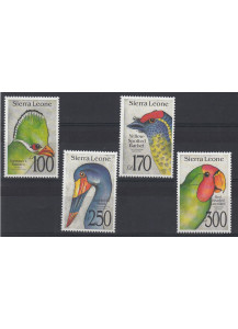 SIERRA LEONE  francobolli serie completa nuova Yvert e Tellier 1637-40